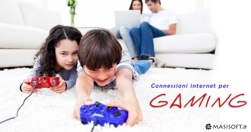 Connessione internet WIFI gaming online multiplayer