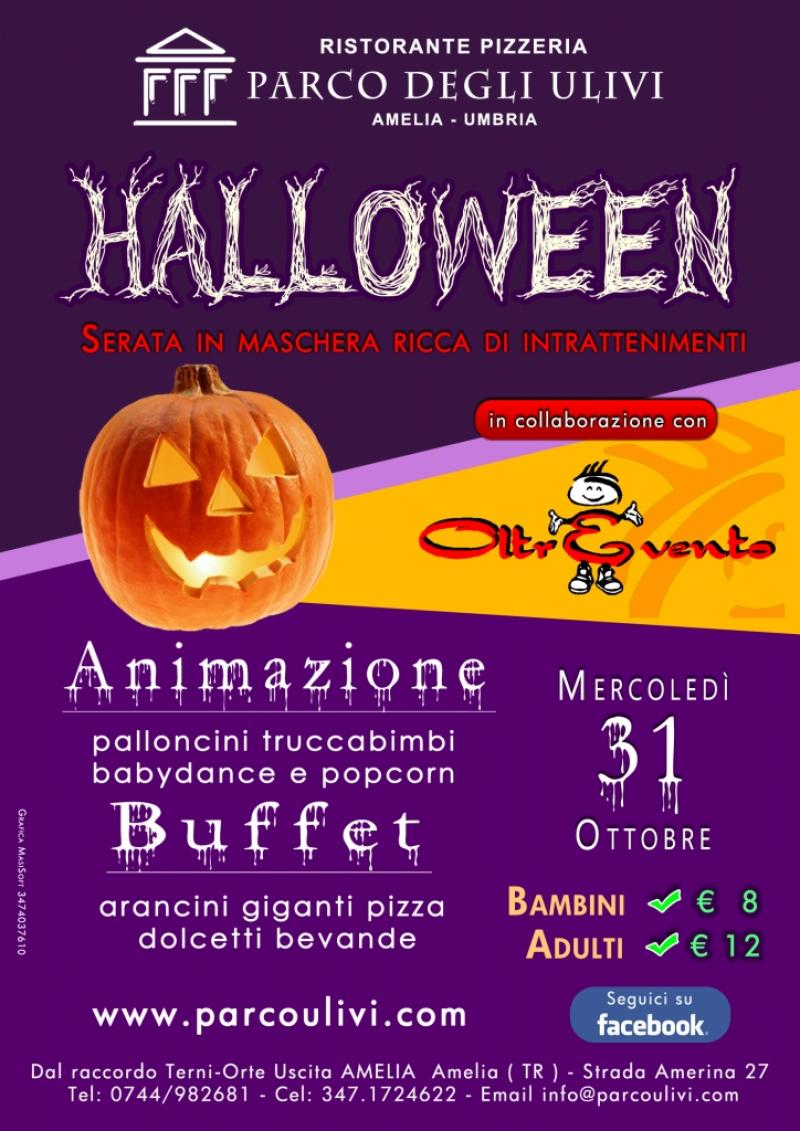 volantini Ristorante pizzeria parco degli ulivi amelia terni