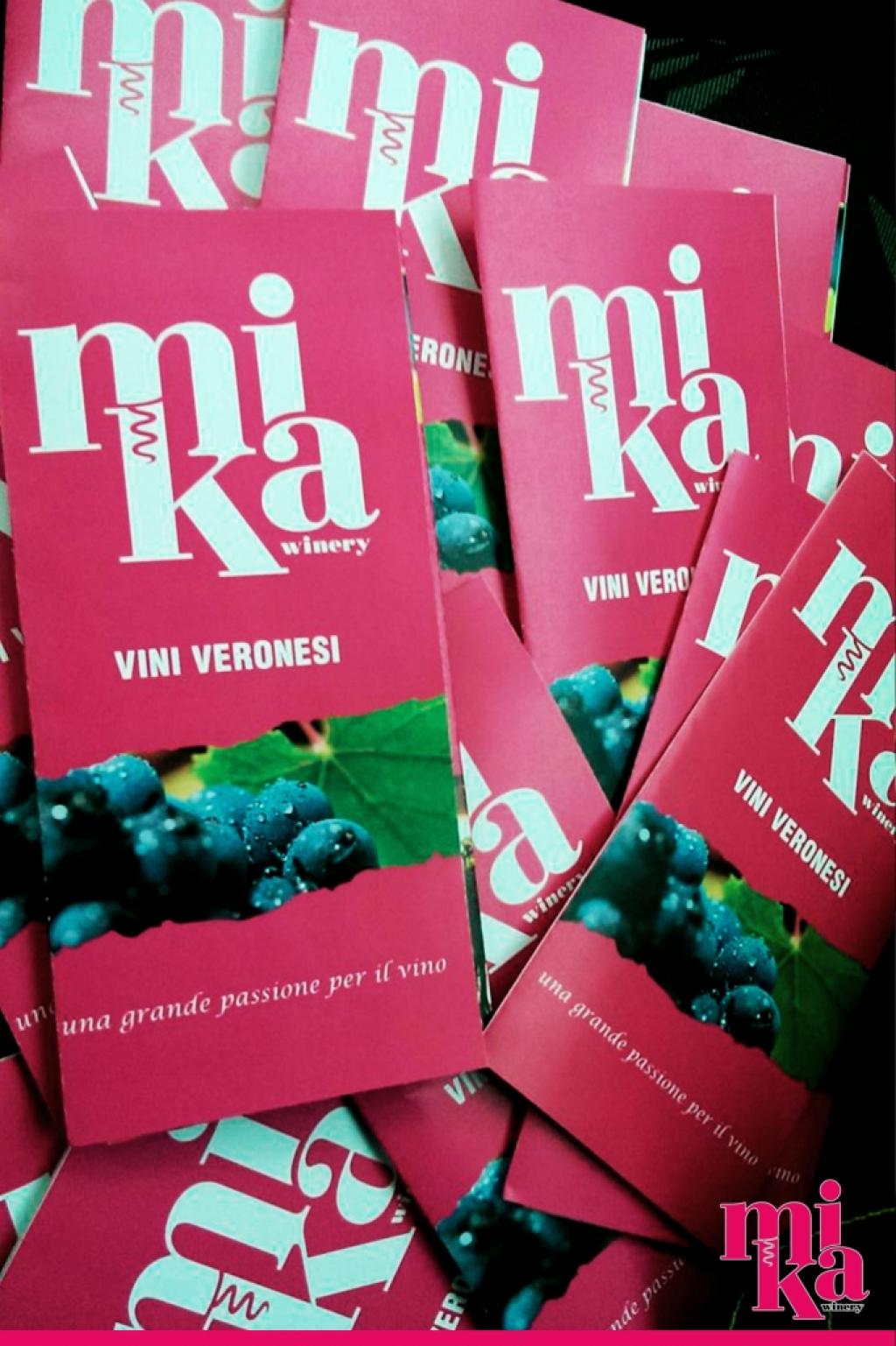 Servizio fotografico e grafica pubblicitaria per aperitivo promozionale - Mika Winery